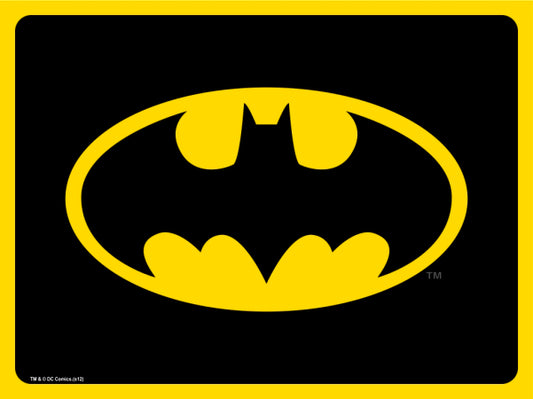 Placemat - Batman Black Yellow