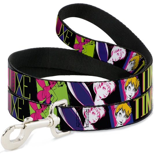 Dog Leash - TINK LUXE Sketch Black/Multi Neon