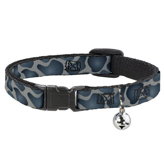 Cat Collar Breakaway - Giraffe Spots Gray Charcoal