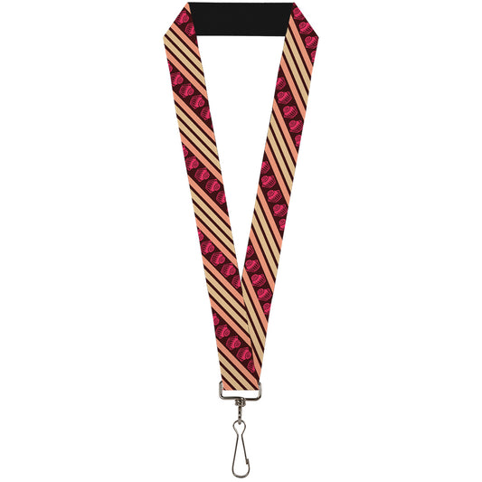 Lanyard - 1.0" - Cupcake Wallpaper