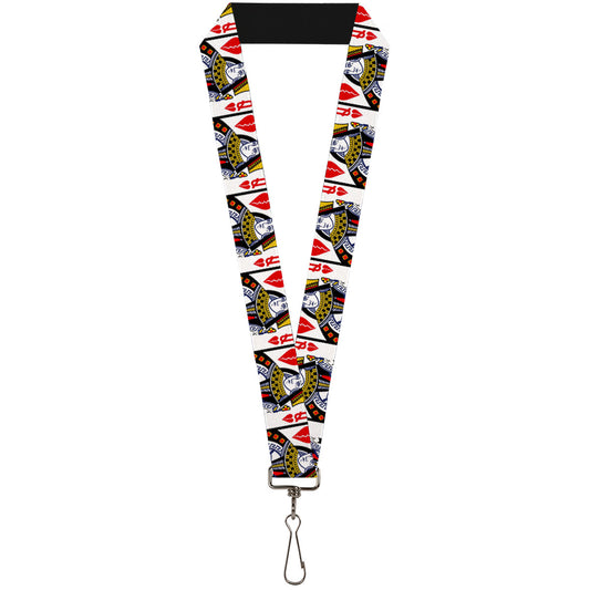 Lanyard - 1.0" - Queen of Broken Hearts