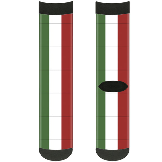 Sock Pair - Polyester - Italy Flags - CREW