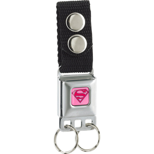 Keychain - Superman Full Color Pink