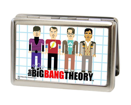 Business Card Holder - LARGE - THE BIG BANG THEORY Characters Cartoon FCG