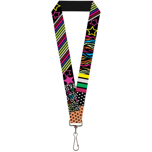 Lanyard - 1.0" - Animal Skins & Stripes 1