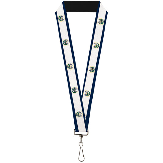 Lanyard - 1.0" - El Salvador Flag