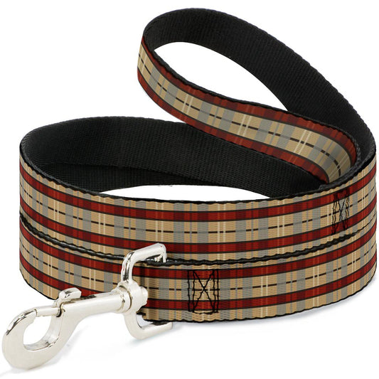 Dog Leash - Americana Plaid