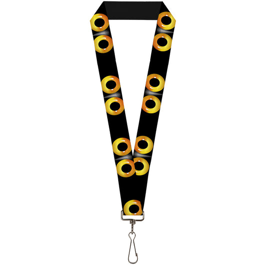 Lanyard - 1.0" - Owl Eyes 2