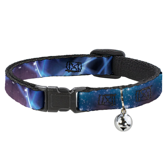 Cat Collar Breakaway - Galaxy Swirl Shining Stars