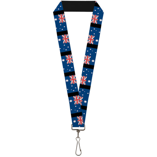 Lanyard - 1.0" - Australia Flags