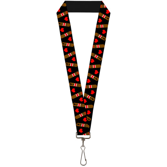 Lanyard - 1.0" - Skateboard Love