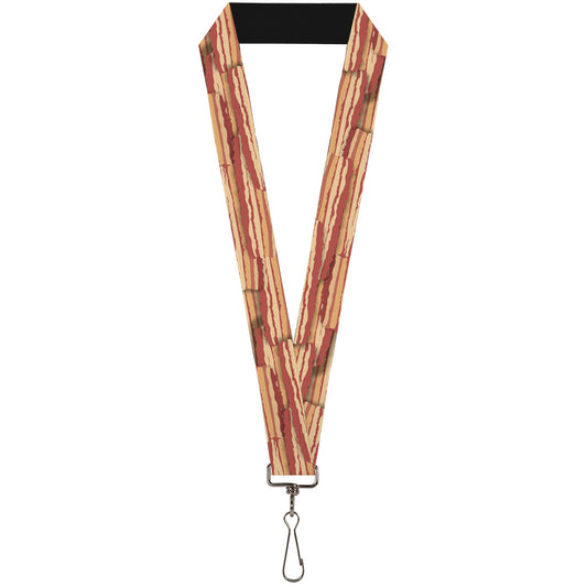 Lanyard - 1.0" - Bacon Stacked