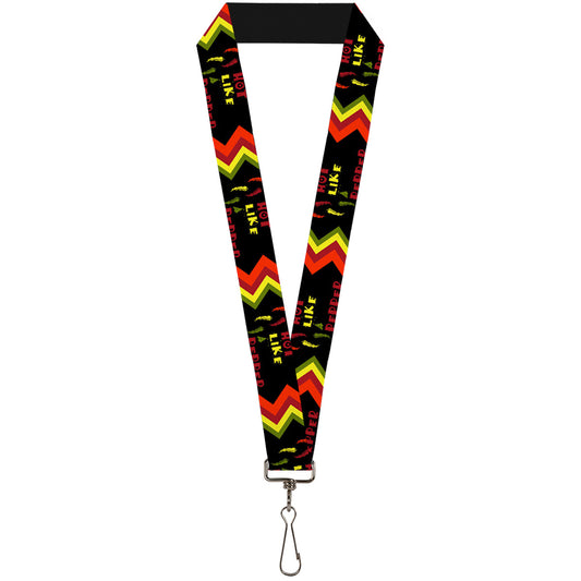 Lanyard - 1.0" - Hot Like A Pepper