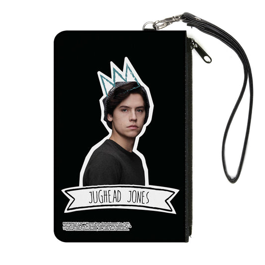 Canvas Zipper Wallet - LARGE - Riverdale JUGHEAD JONES Crown Pose
