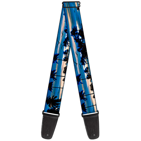 Guitar Strap - Blue Sunset