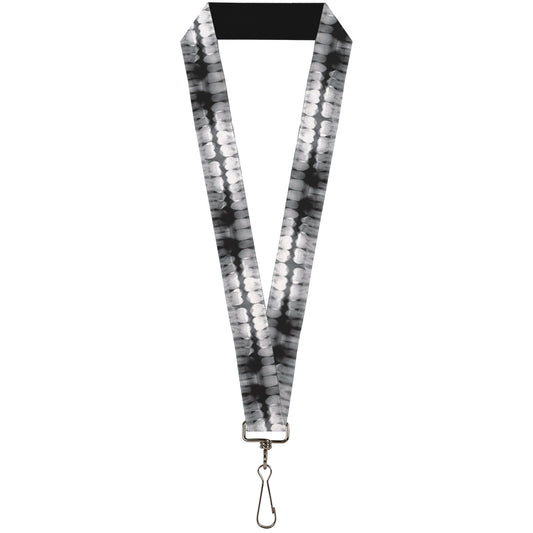 Lanyard - 1.0" - Dental X-Rays Black White