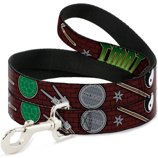 Dog Leash - Classic TMNT Gear/Elements Brick Wall