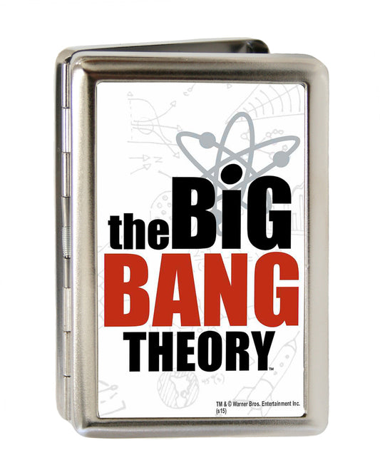 Business Card Holder - LARGE - THE BIG BANG THEORY FCG White Black Red