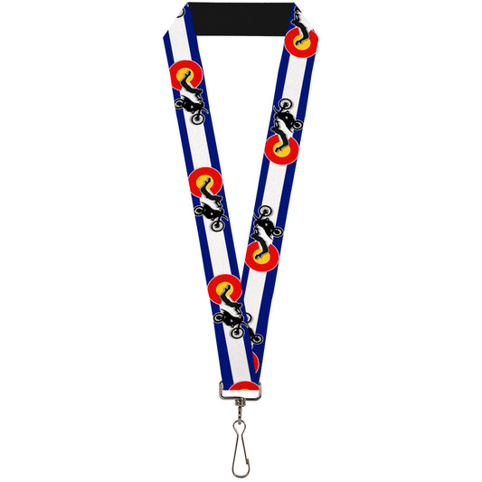 Lanyard - 1.0" - Colorado Freestyle Motocross Superman