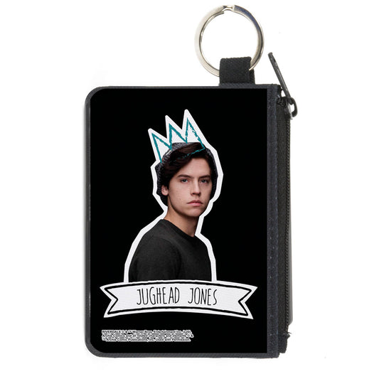 Canvas Zipper Wallet - MINI X-SMALL - Riverdale JUGHEAD JONES Crown Pose