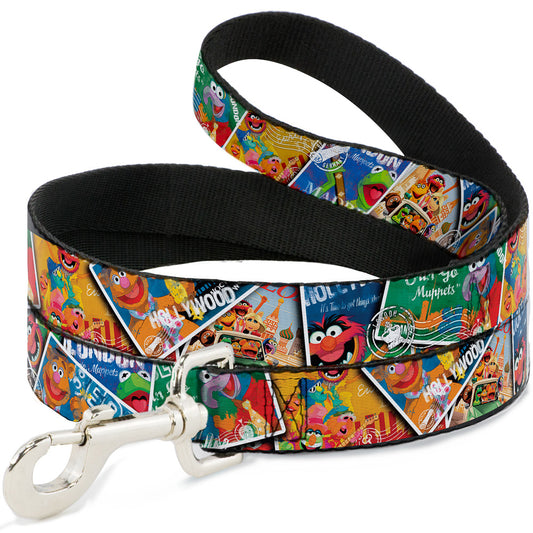 Dog Leash - Muppets Postage Stamps Stacked