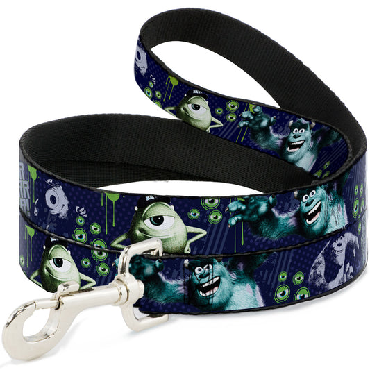 Dog Leash - Monsters University Sully & Mike Poses/GRRRRR!