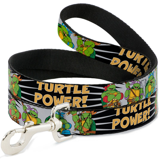 Dog Leash - Classic TMNT Group Pose/TURTLE POWER!